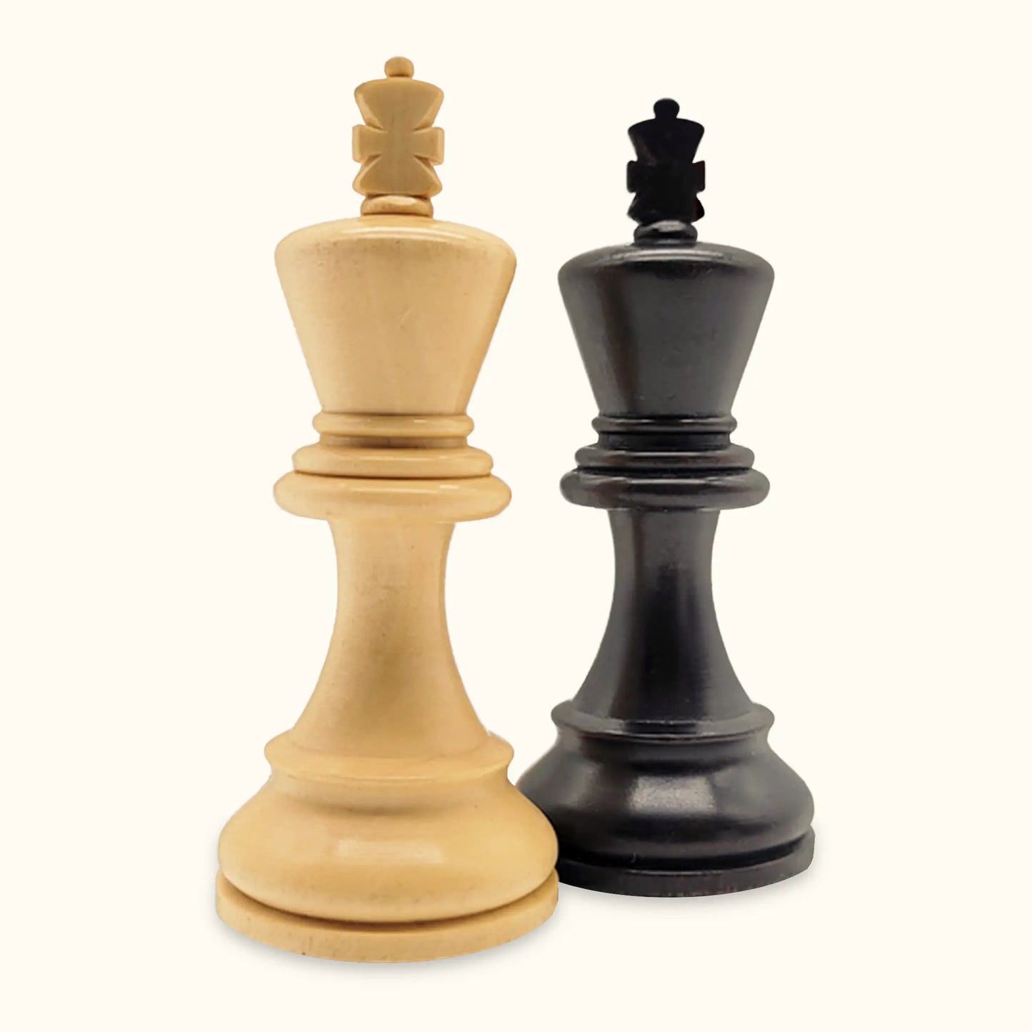 Chess pieces American Staunton ebonized king