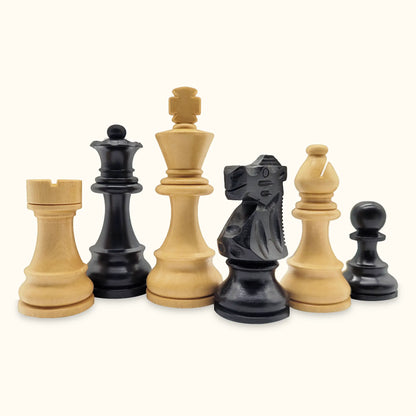 Chess pieces French Staunton ebonized set