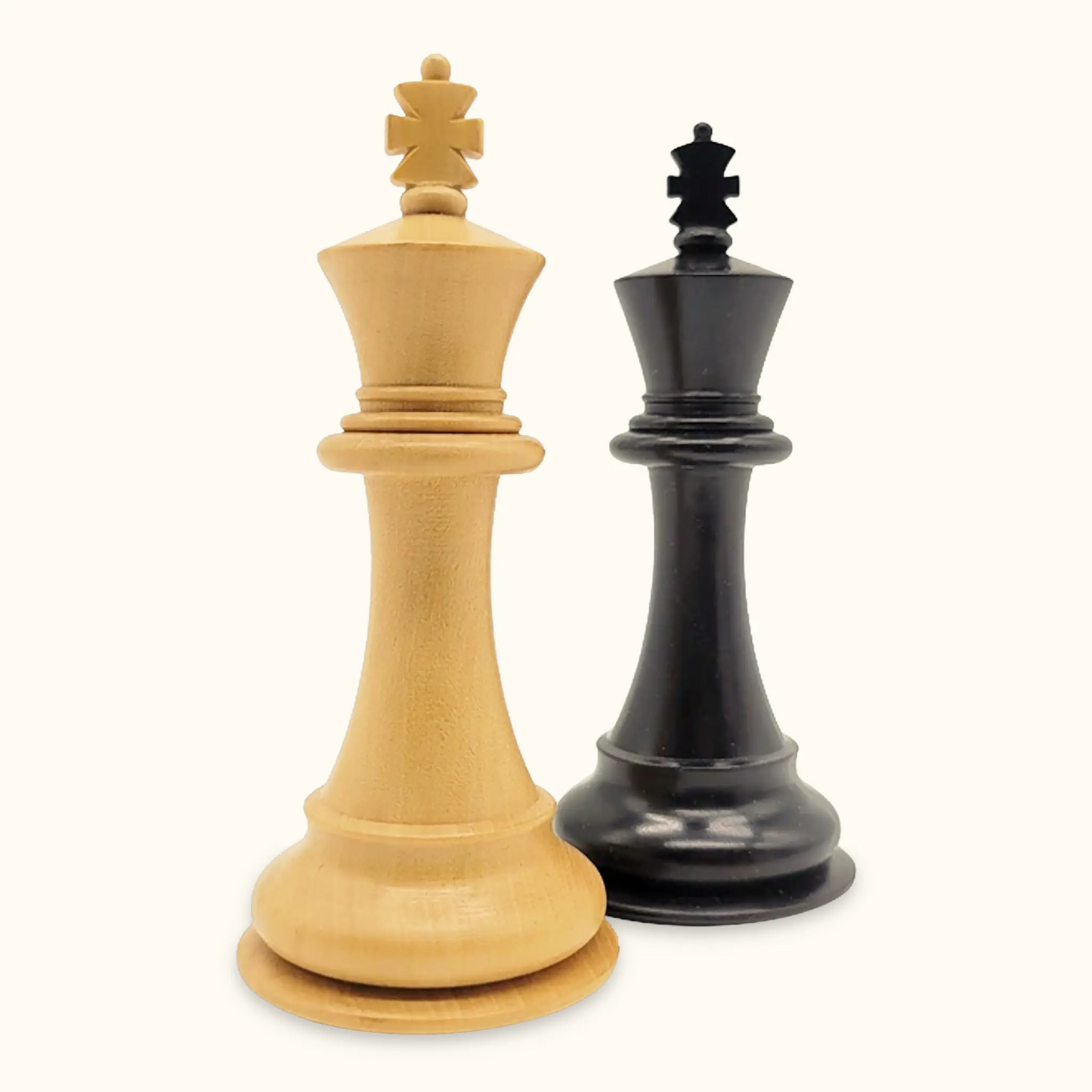 Chess pieces Stallion Knight ebonized king