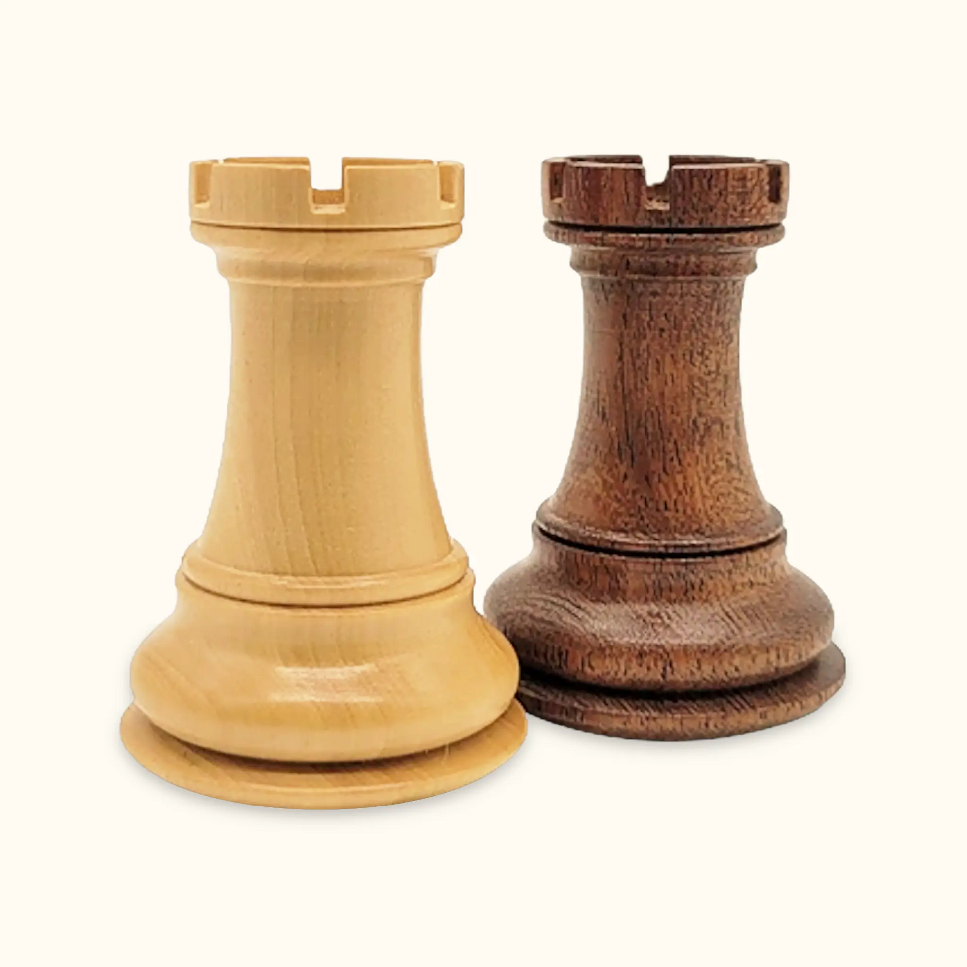Chess pieces Stallion Knight acacia rook