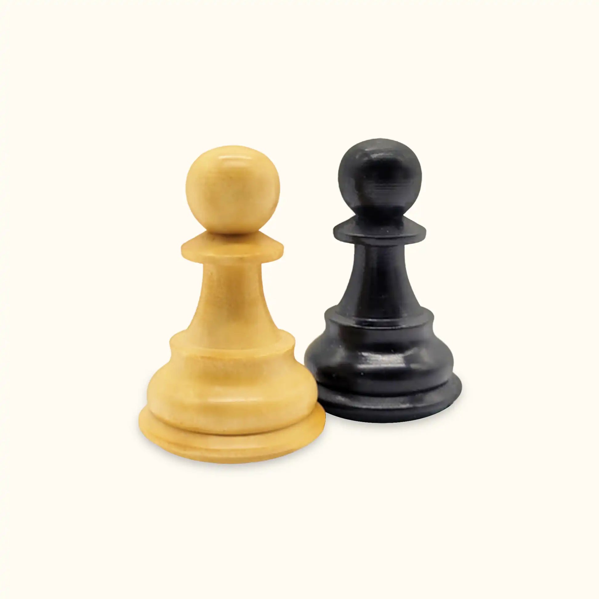 Chess pieces Alban Knight ebonized pawn