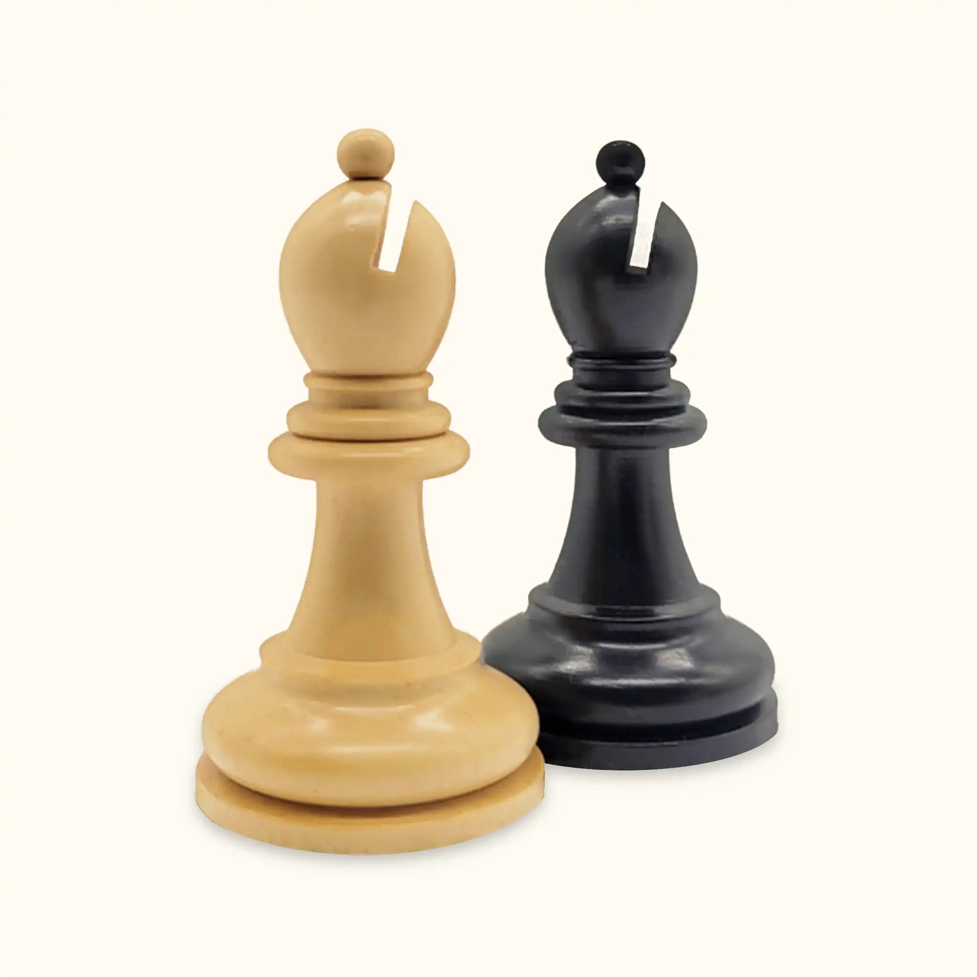 Chess pieces Fischer ebonized bishop