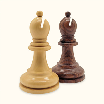 Chess pieces Fischer palisander bishop