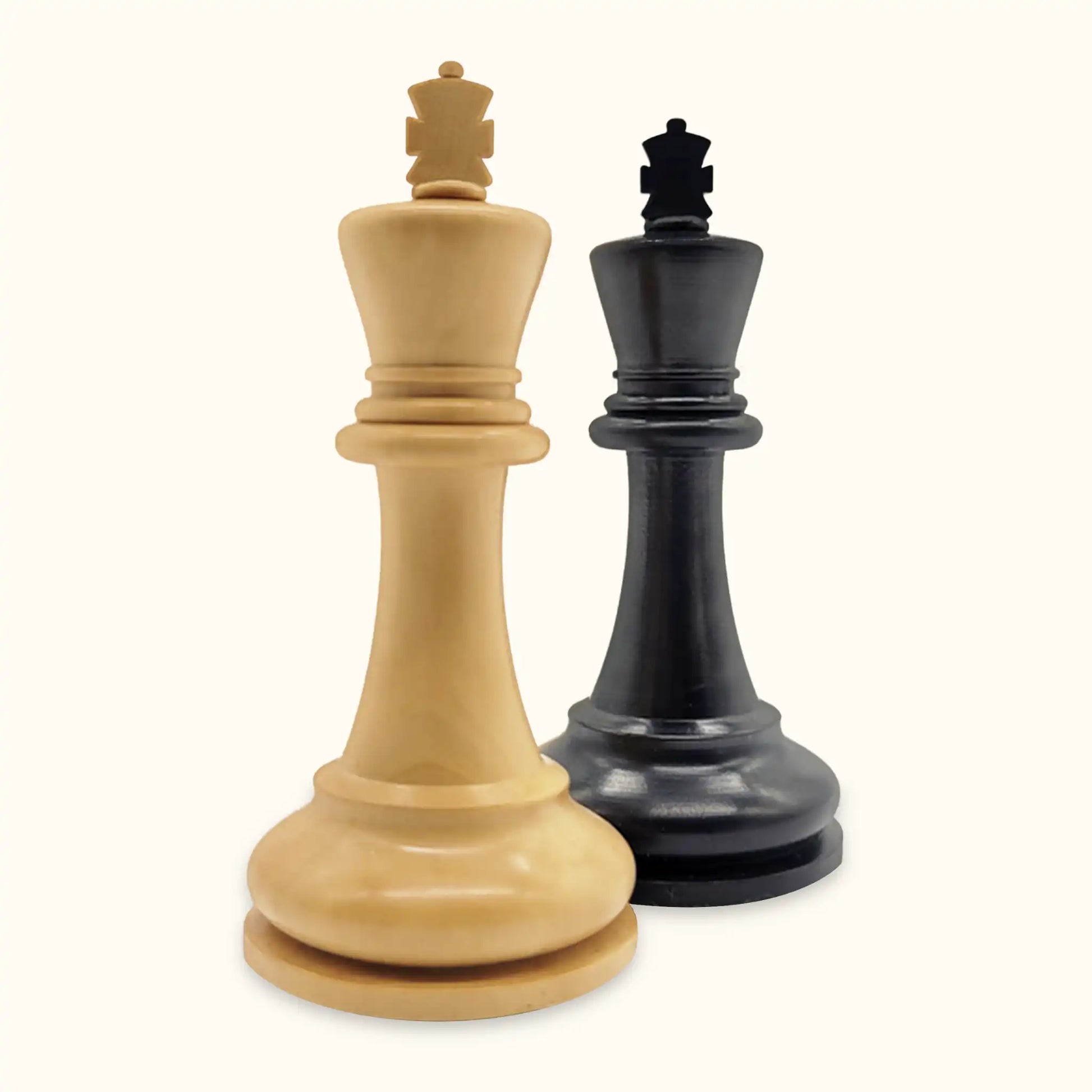 Chess pieces Fischer ebonized king