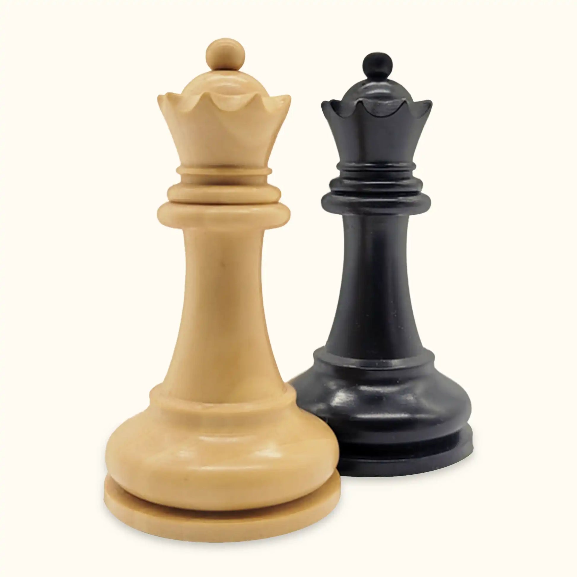 Chess pieces Fischer ebonized queen