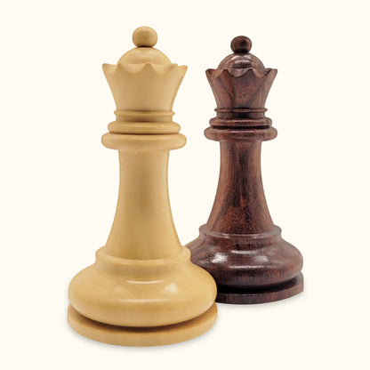 Chess pieces Fischer palisander queen