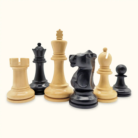 Chess pieces Fischer ebonized set