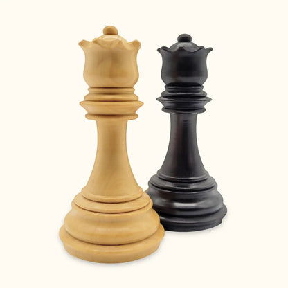 Chess pieces Imperial ebonized queen