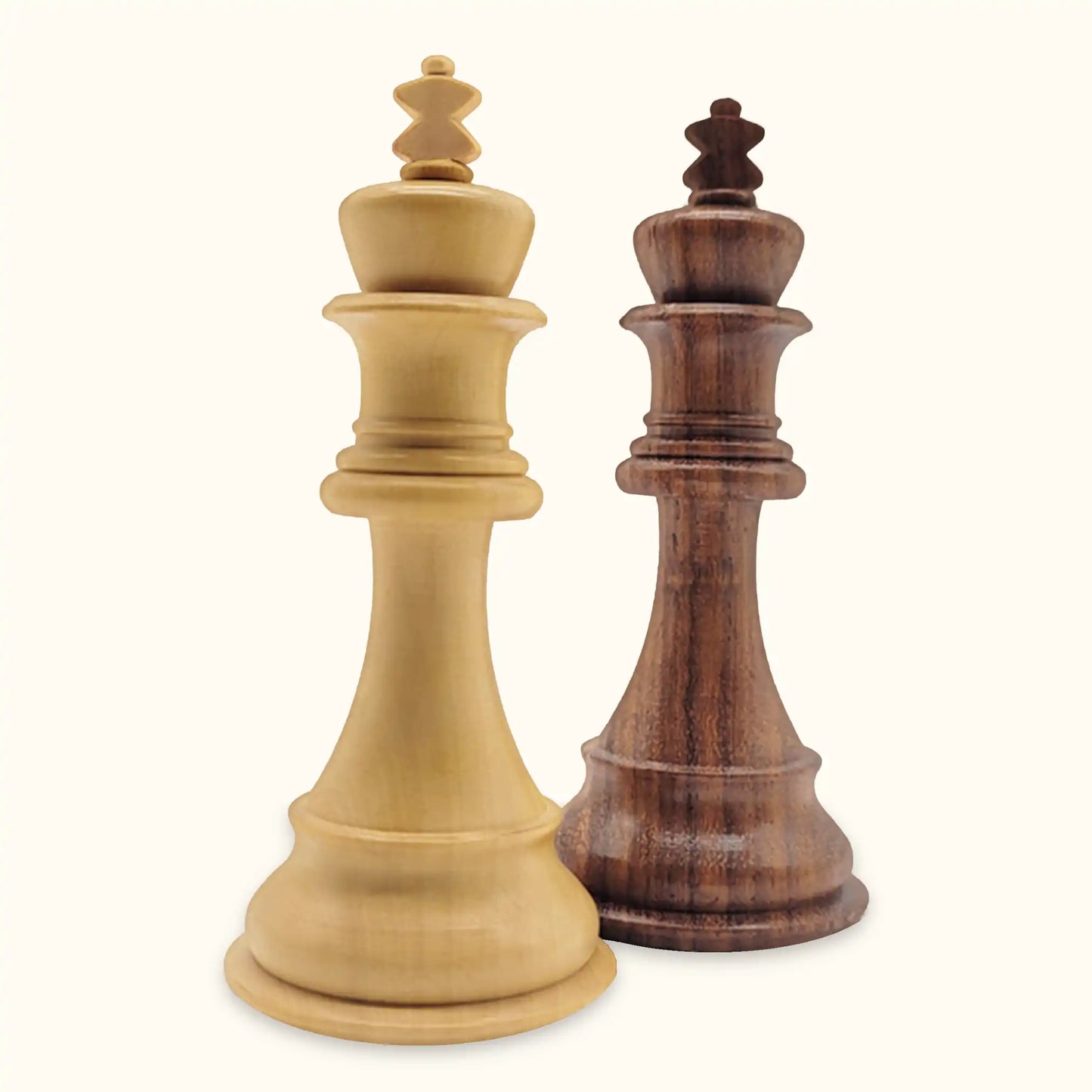 Chess pieces kings bridal acacia king