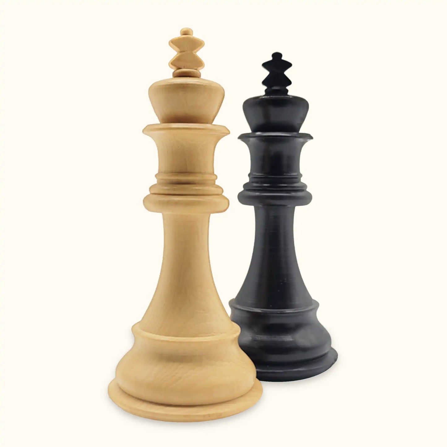 Chess pieces kings bridal ebonised king