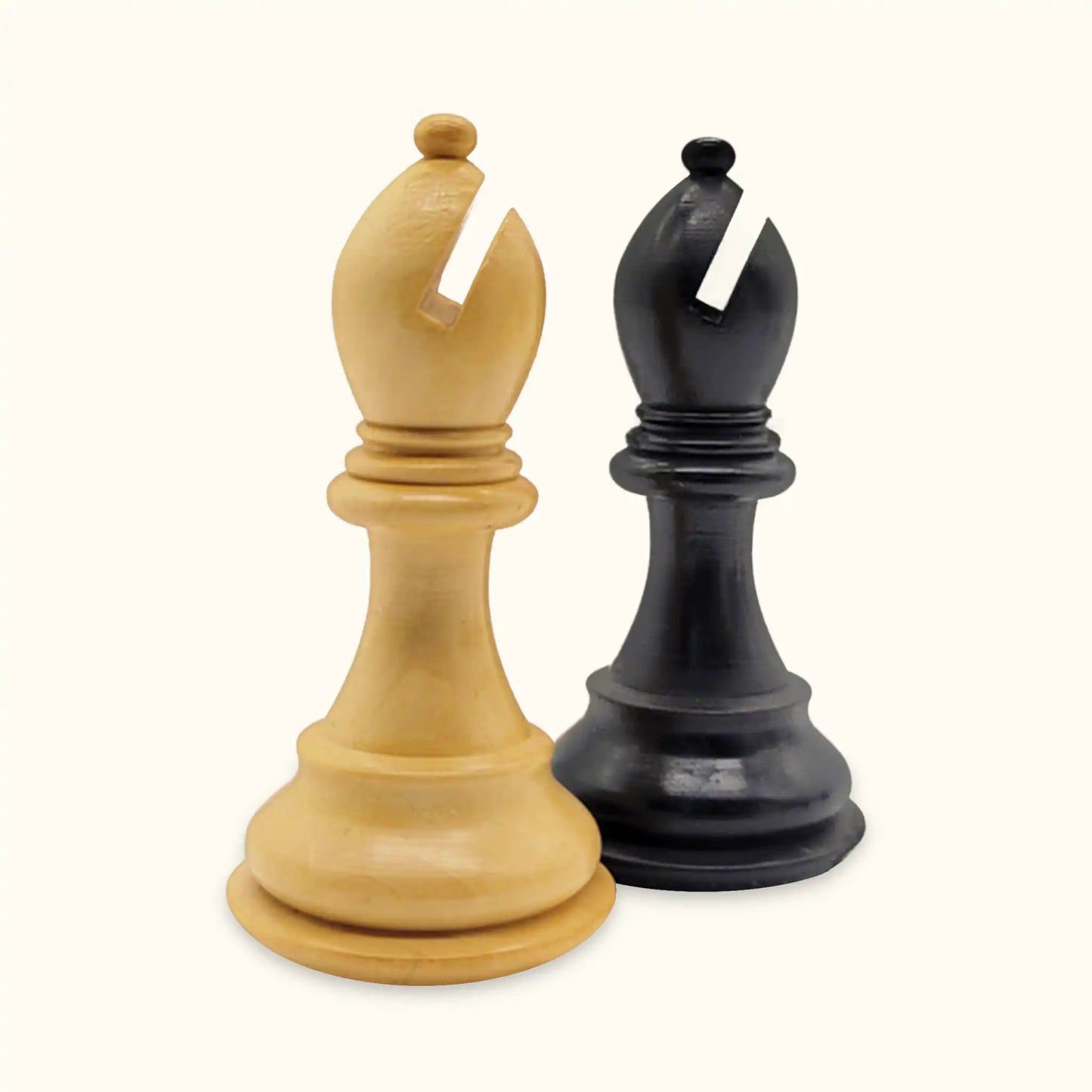 Chess pieces oxford ebonised bishop