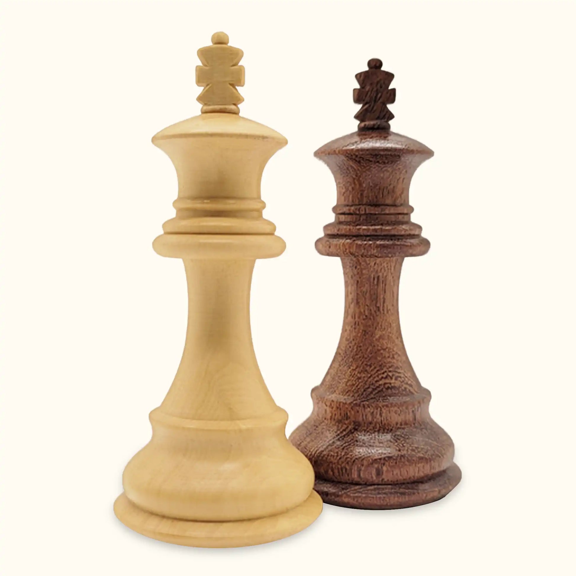 Chess pieces oxford acacia king