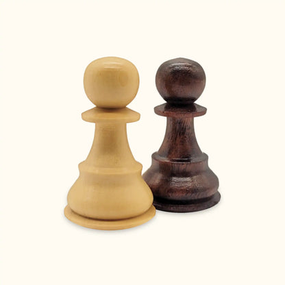 Chess pieces oxford acacia pawn