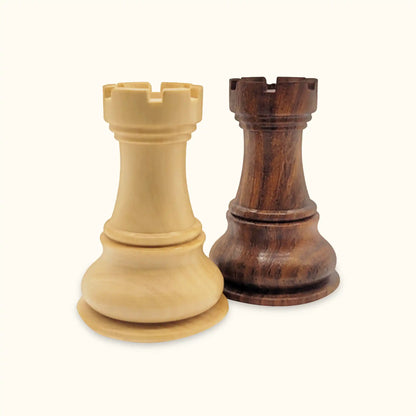 Chess pieces Spassky palisander rook