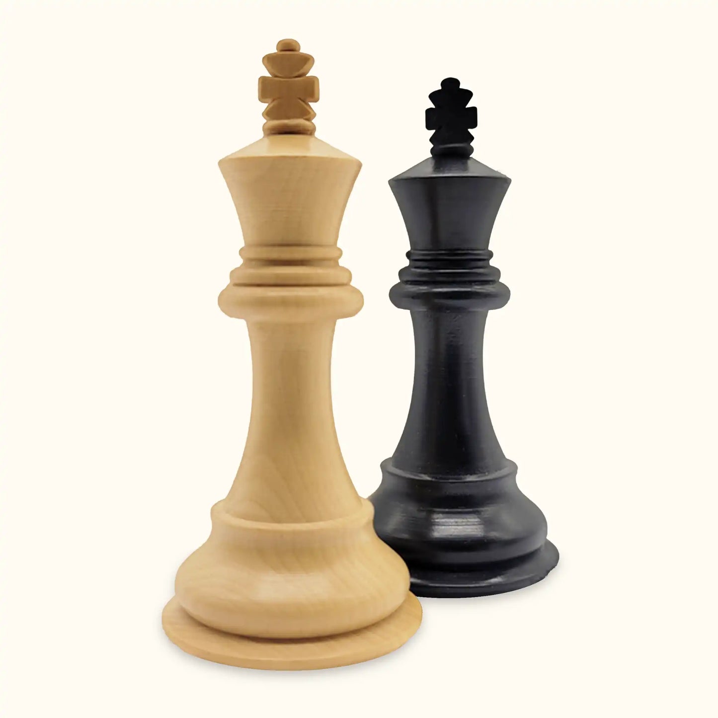 Chess pieces supreme ebonised king