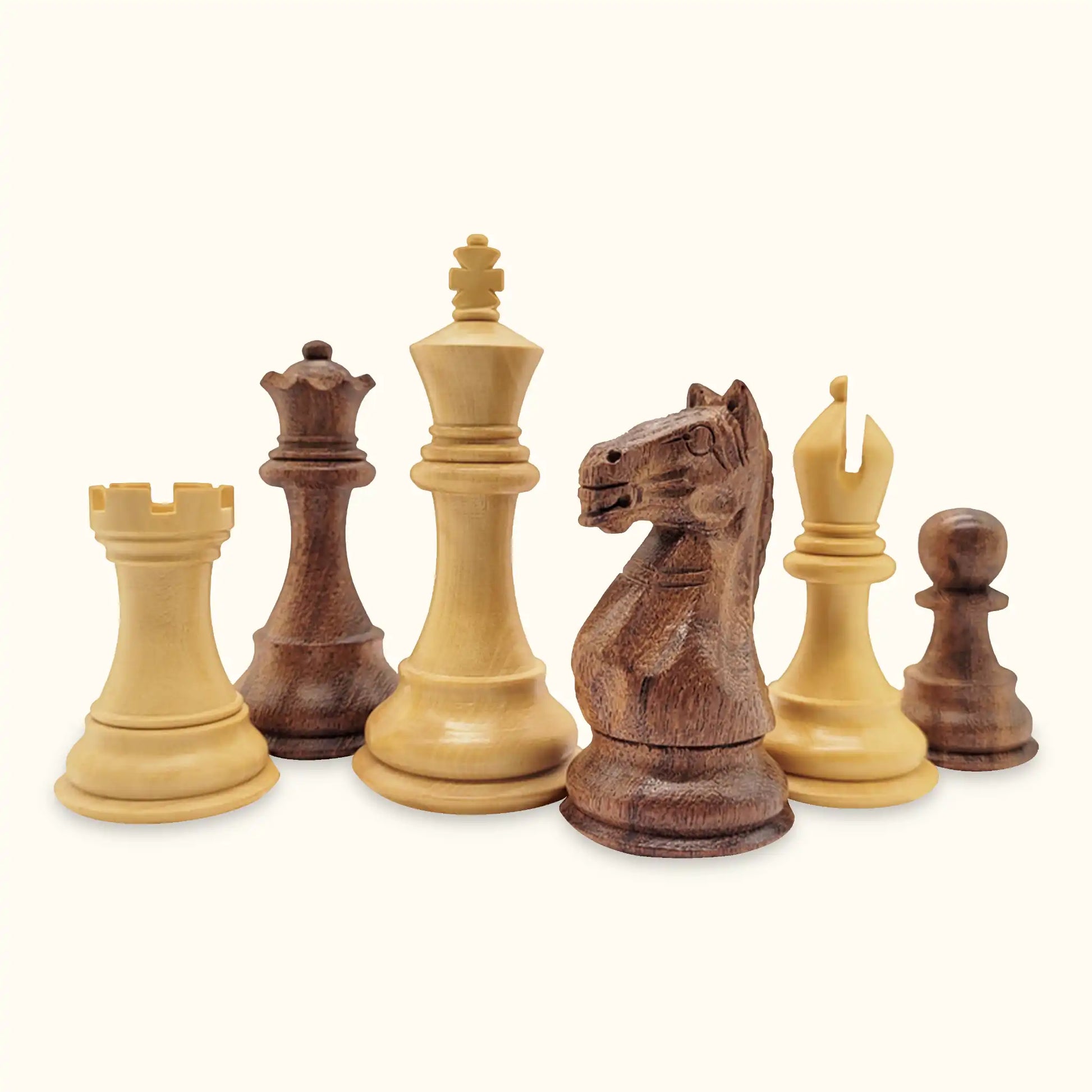 Chess Pieces Supreme | Staunton | 95 mm | Boxwood & Acacia